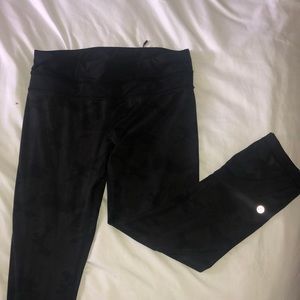 Lululemon Black Camo leggings